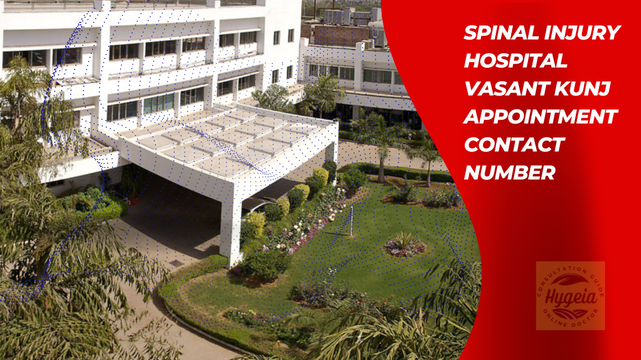 Spinal Injury Hospital Vasant Kunj Appointment