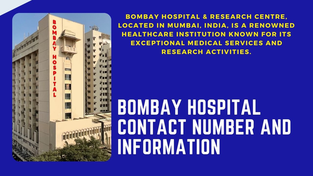 Bombay Hospital Contact Number