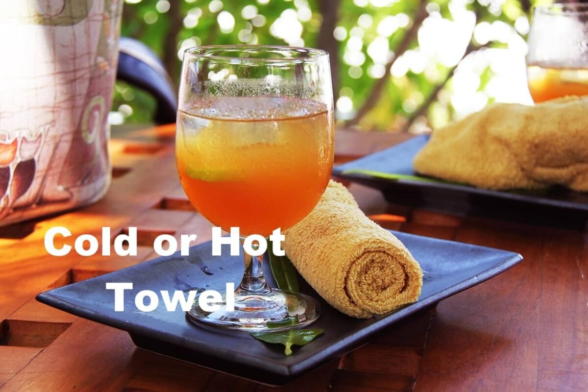 Cold or Hot Towel For Back Pain